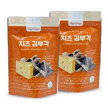 남도미향 공식몰,[바다손애]수제 치즈 찹쌀 김부각 35g x 2봉