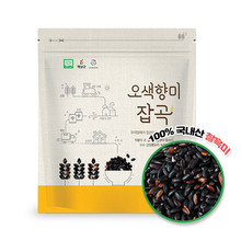 남도미향 공식몰,[오색향미]유기농인증 찰흑미 1kg