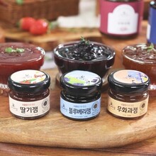 남도미향 공식몰,곡물당으로 만든 미니 과일잼 3종세트(딸기,블루베리,무화과잼) 여행용